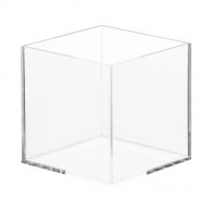 Cube 40x40x40-6 Sides Shiny in plexiglass 