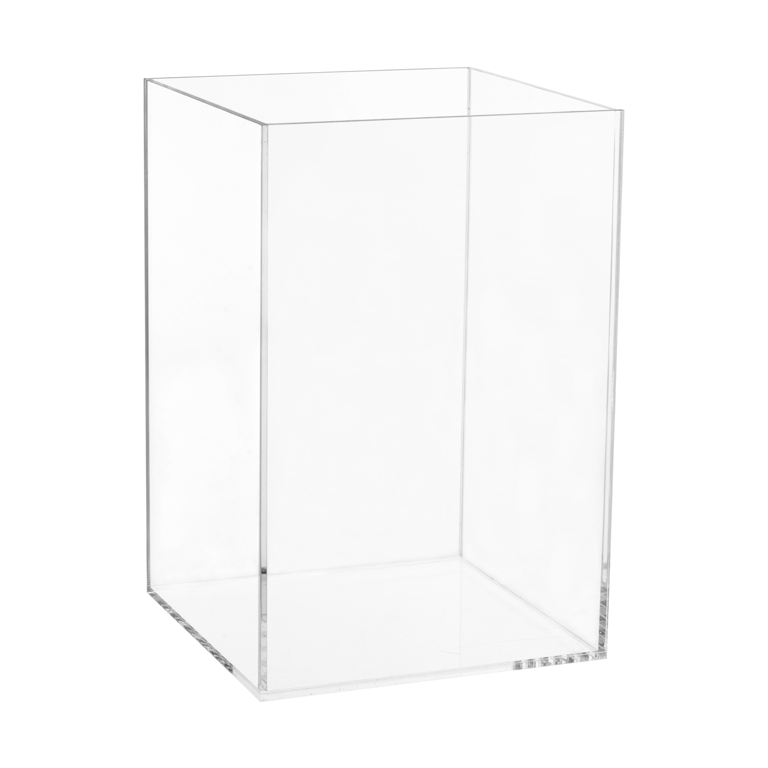 5 Sided Tall Acrylic Doll Display Box, Available in 4 Sizes, Acrylic Cubes:  Achieve Display