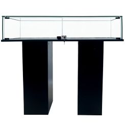 Wood Display Case With Glass Doors - Glass Designs