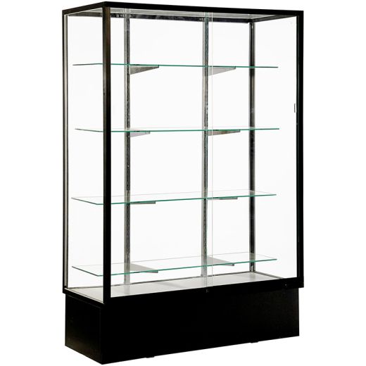 48" Glass Display Case with Adjustable Shelves