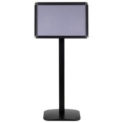 11x16.5 Floor Sign Stand in Black