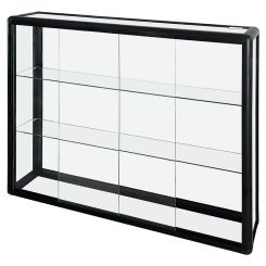 Wall Mounted Display Case – 40" with Sliding Glass Doors