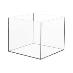 Acrylic 5 Sided Box - 12