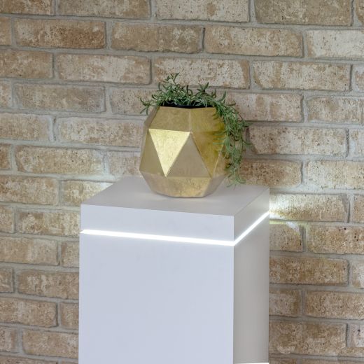 Lighted pedestals