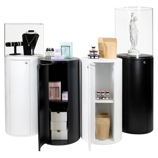 Pedestals with storage 