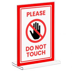 5x7 Top Loading Premium Break Resistant PETG Sign Holder
