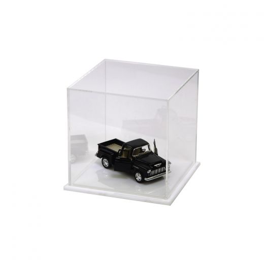 Custom Size Acrylic Display Box with White Base
