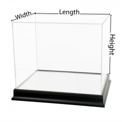 Custom Acrylic Protector & Display Case Max. 10x10x2 254x254x51 Mm 