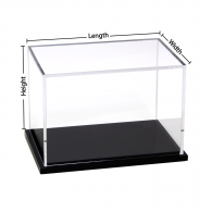 MisterPlexi  WB6124 Clear Acrylic 5-Sided Box