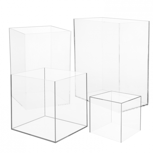 Clear Acrylic Box - Custom Size