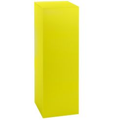 Yellow Economy Display Pedestal