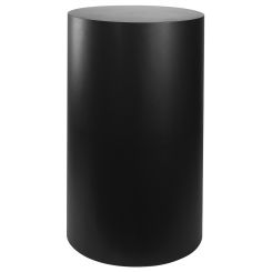 Black Round Display Pedestal
