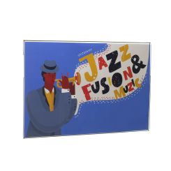 11 x 8.5 Wall Mounted Side Loading Acrylic Sign Holder