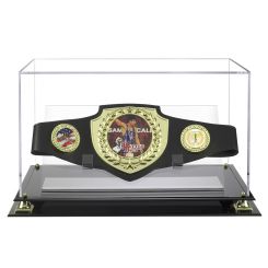 Wrestling Belt Acrylic Display Case