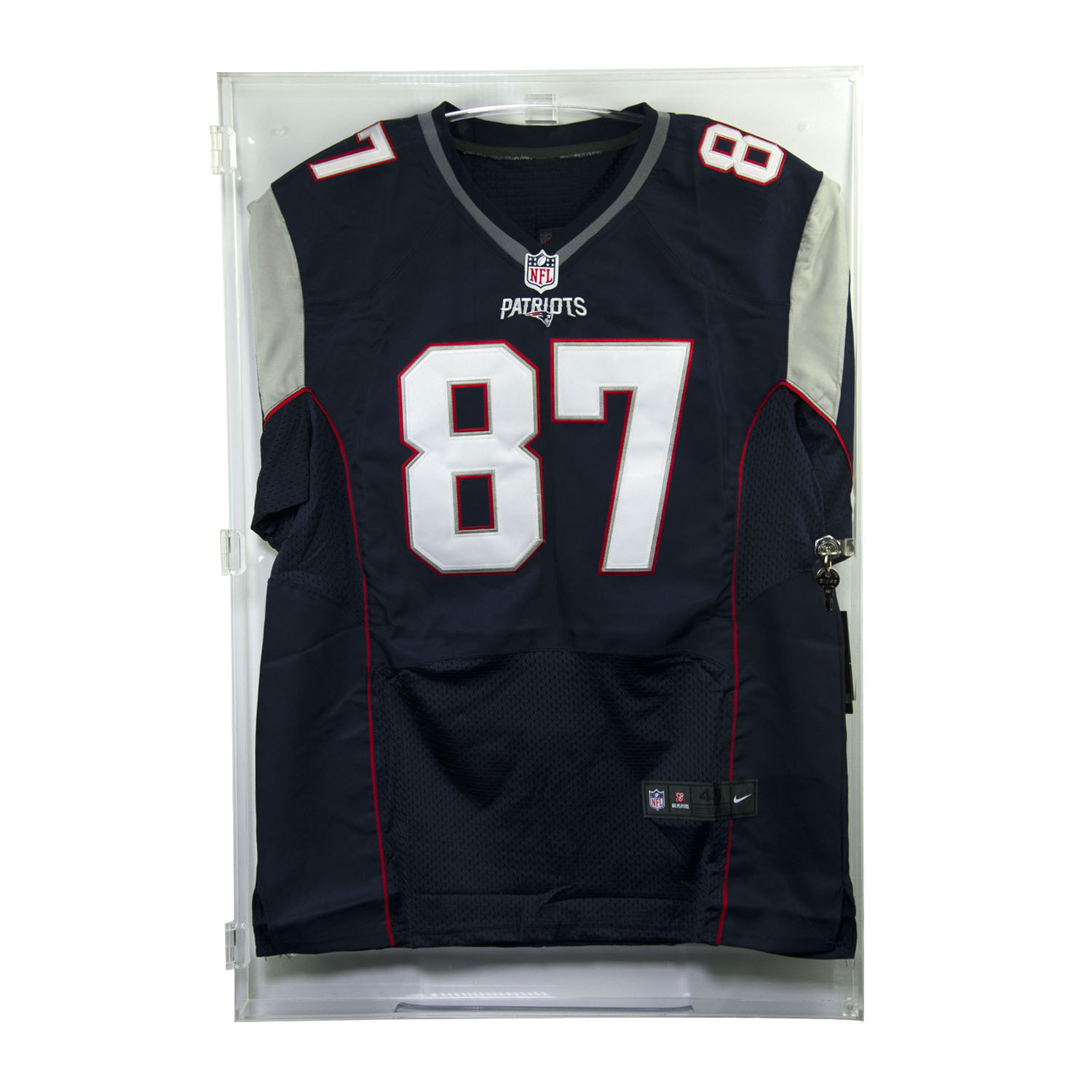 nfl jersey display case