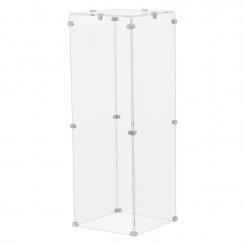 Portable Clear Acrylic Display Pedestal
