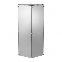 Portable Mirrored Acrylic Display Pedestal