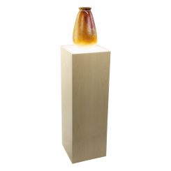 Maple Wood Lighted Pedestal
