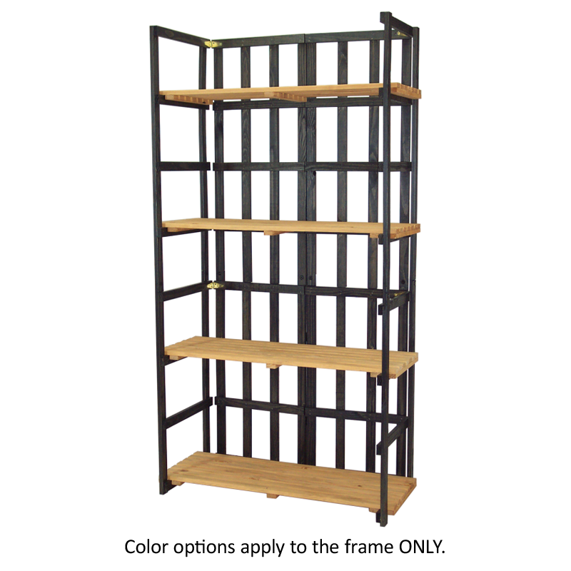 Folding Four Shelf Display | shopPOPdisplays
