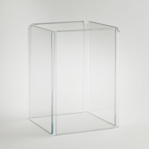 4 sided sign holder 4 x 6 buy acrylic displays shop acrylic