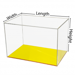 Custom Size: 5 Sided Acrylic Box, shopPOPdisplays