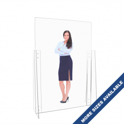 Floor Standing Clear Plastic Sneeze Guard Shield 72