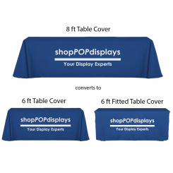Convertible Table Cover Custom Print