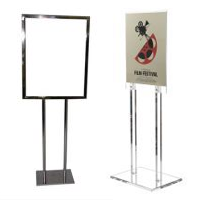 Shop Floor Standing Sign Holder Now