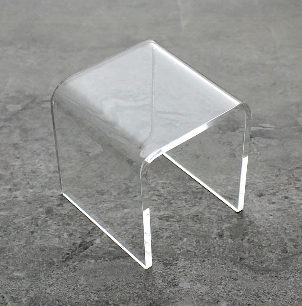 Acrylic Riser 3" x 3" x 3" Plastic Display shopPOPdisplays