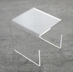 2-1/4 x 2 x 1-1/2 High Made in USA Mini Acrylic Risers 12 pcs 