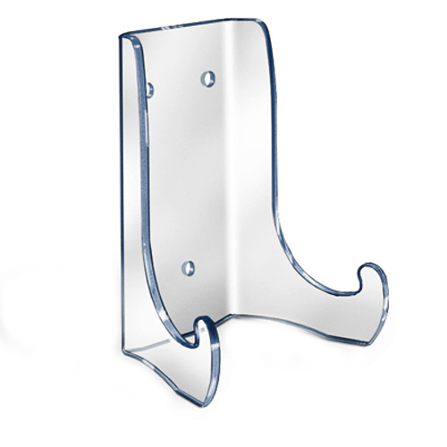 Acrylic Upright Wall Mount Easel 6.75" x 9" x 5.25" shopPOPdisplays