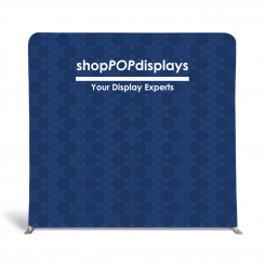 8' Flat Trade Show Display Wall Backdrop Custom Print